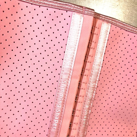 (S)💎BABY PINK WAIST TRAINER CINCHER BREATHABLE - Picture 15 of 15